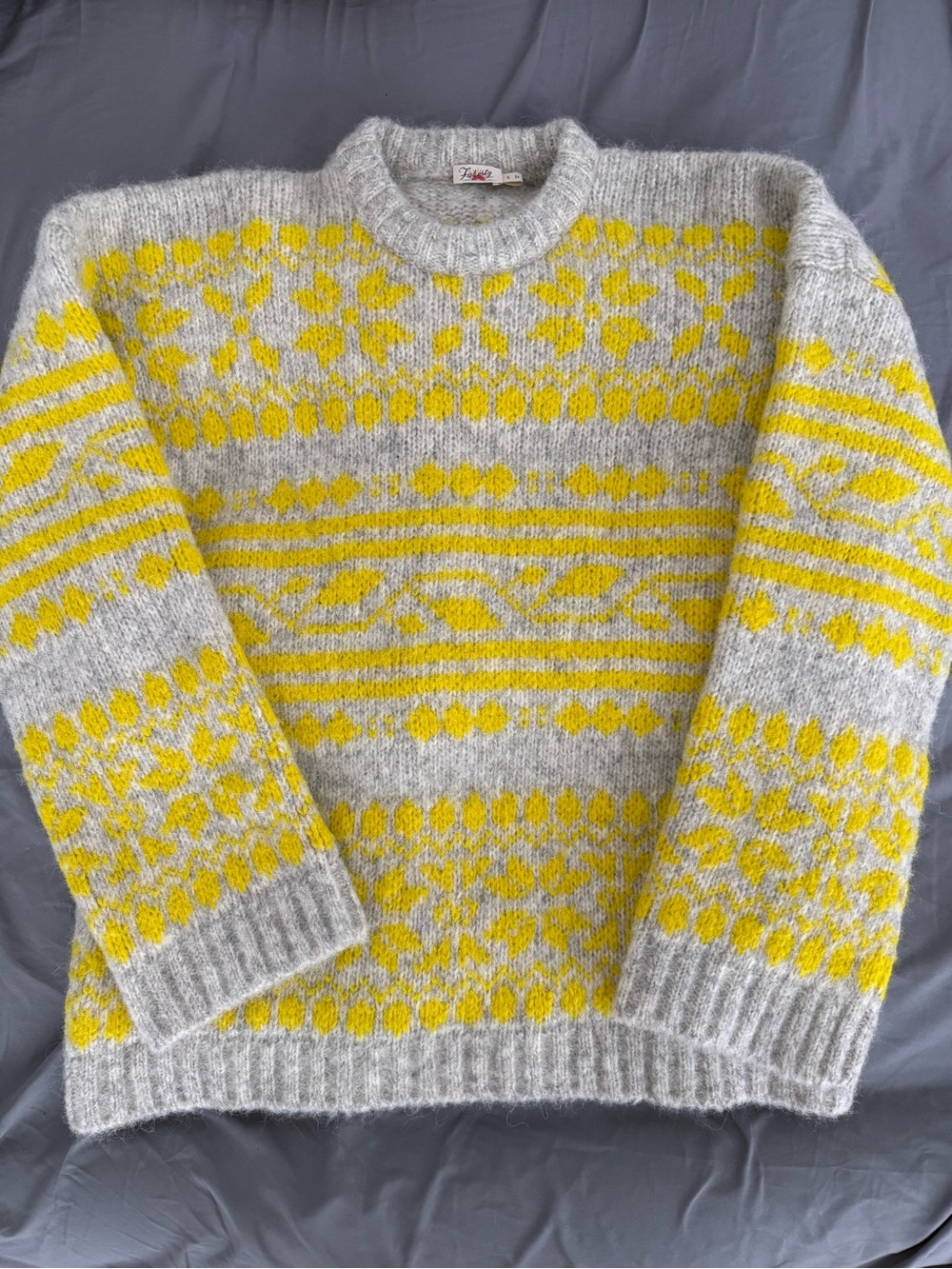 Powder Peak Boyfriend Alpaca Sweater